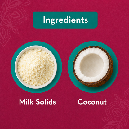 Traditional White Coconut Ladoo (Narkel Naru)